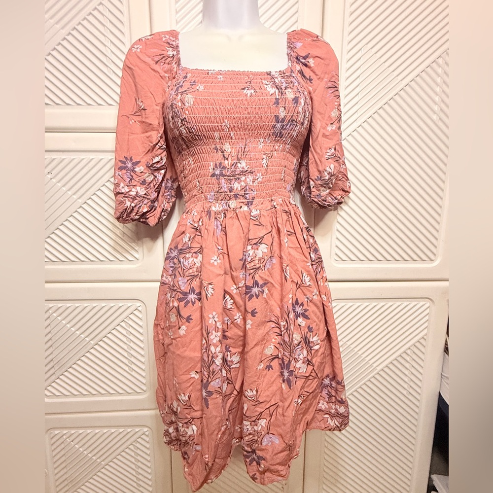Floral Pink Dress